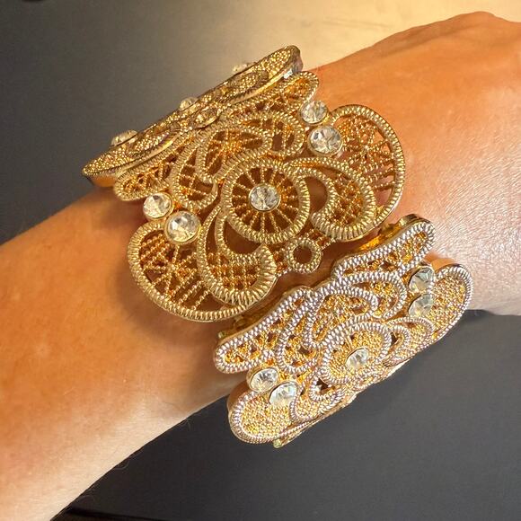 Kakonia Jewelry - Kakonia Crystal Bling Bridal Bracelet